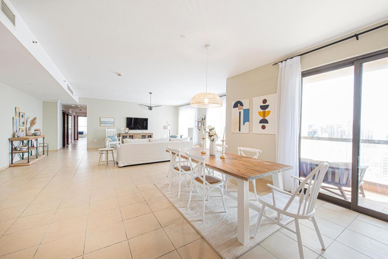 Nasma Luxury Stays- Majestic Marina Views, Lavish 4Br Getaway In Jbr Дубай Экстерьер фото